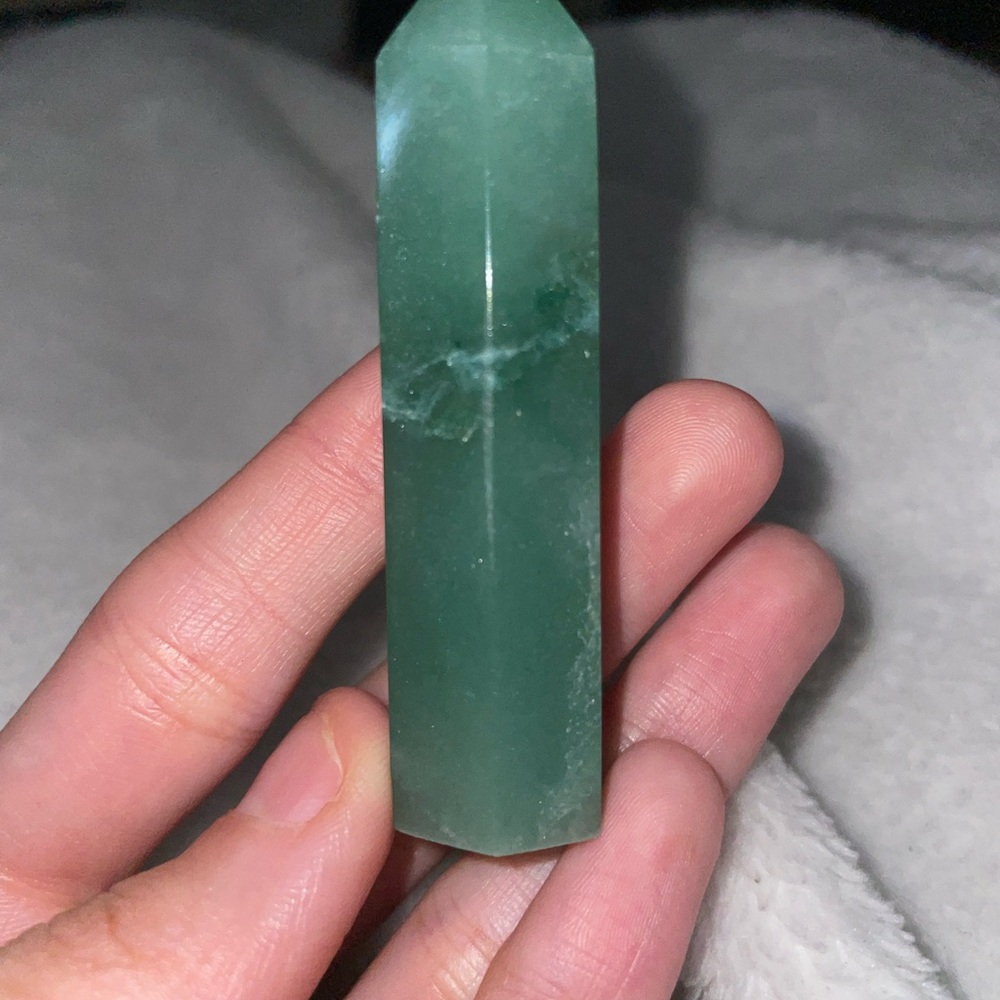 Aventurine Crystal Point Tower